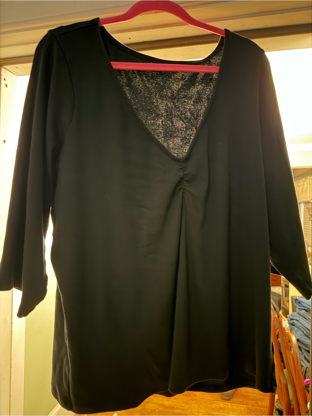 torrid Black V-Neck top